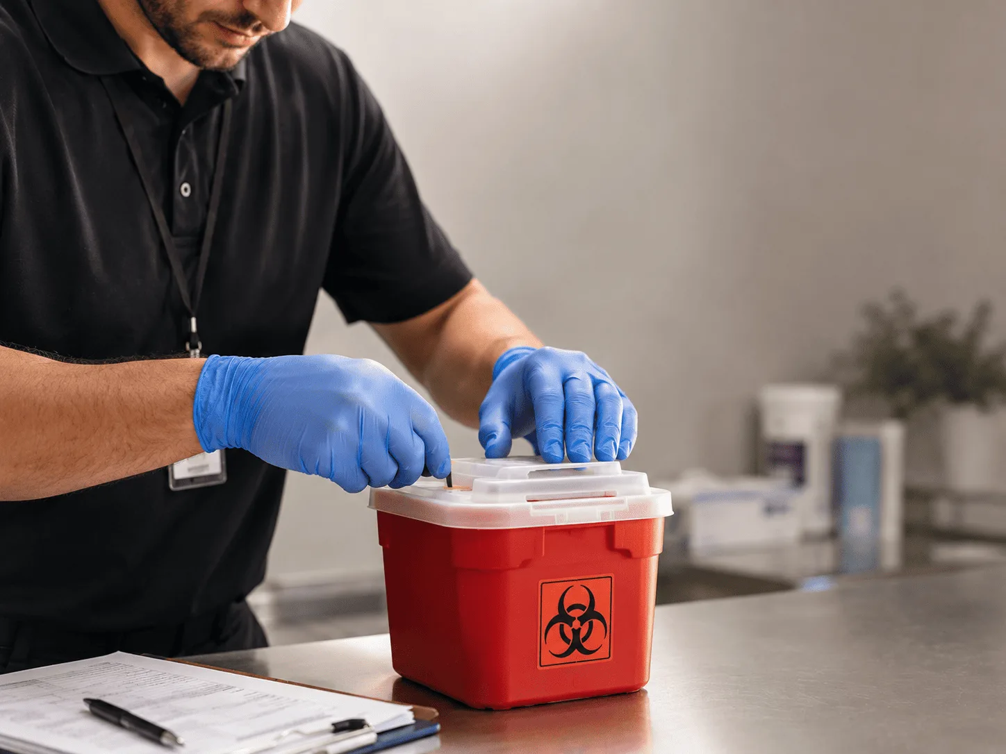 Why choose Sharps Waste Disposal in Linden, WI